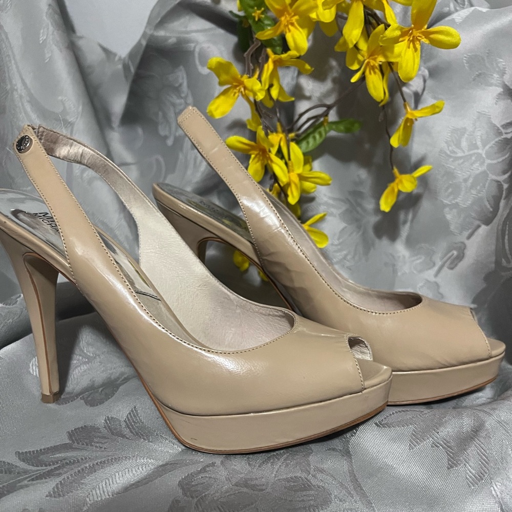 Michael Kors Peep Toe Pump Sandals